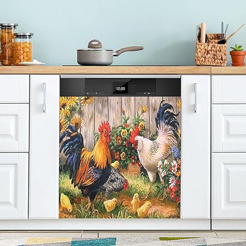 Cubierta magnética para lavavajillas con diseño de bandera de Estados Unidos, diseño de estrellas patrióticas, tiras de estrellas, para