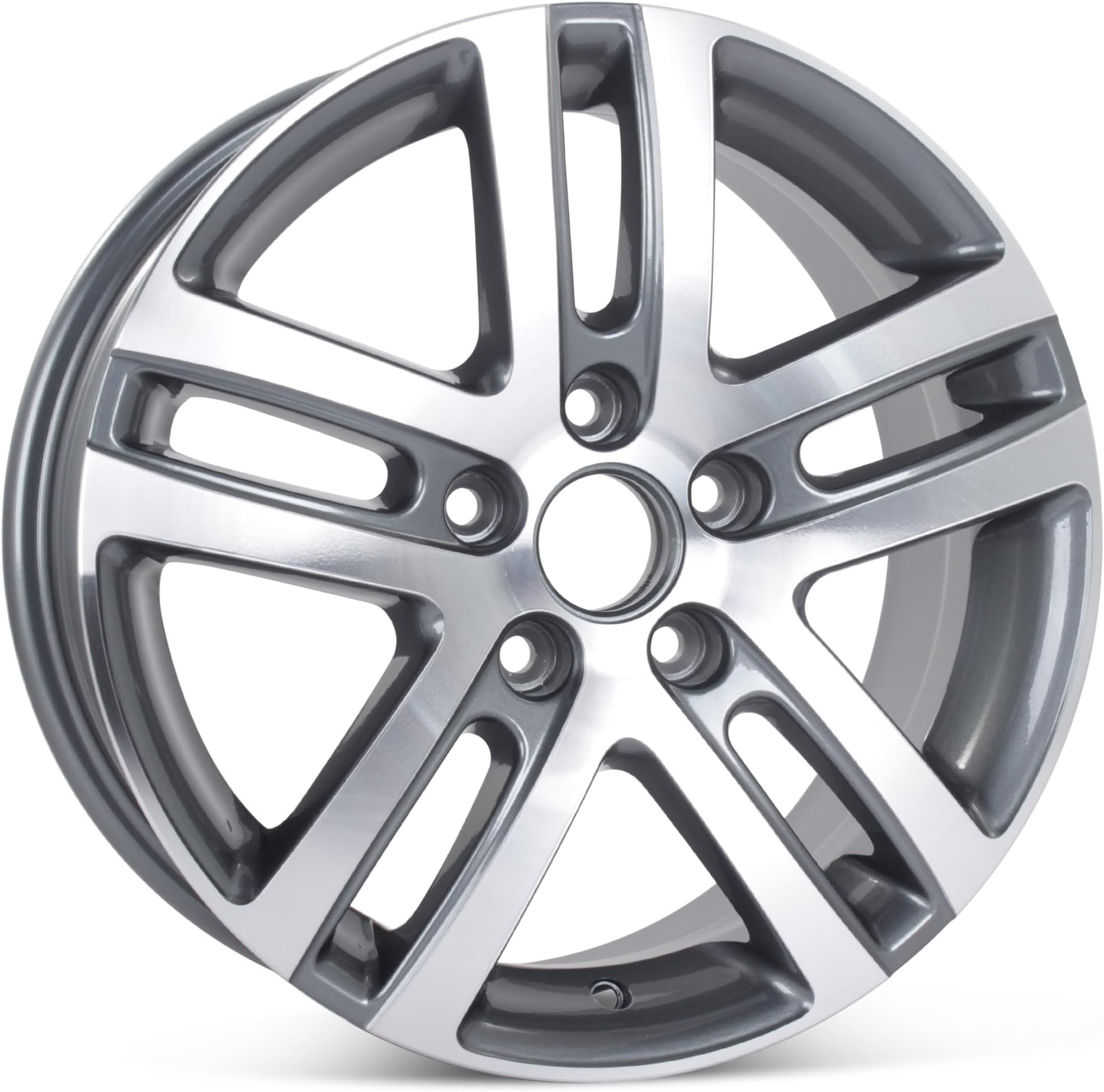 New 16" Alloy Wheel for Volkswagen Jetta VW 2005-2018 Machined with Charcoal Rim 69812