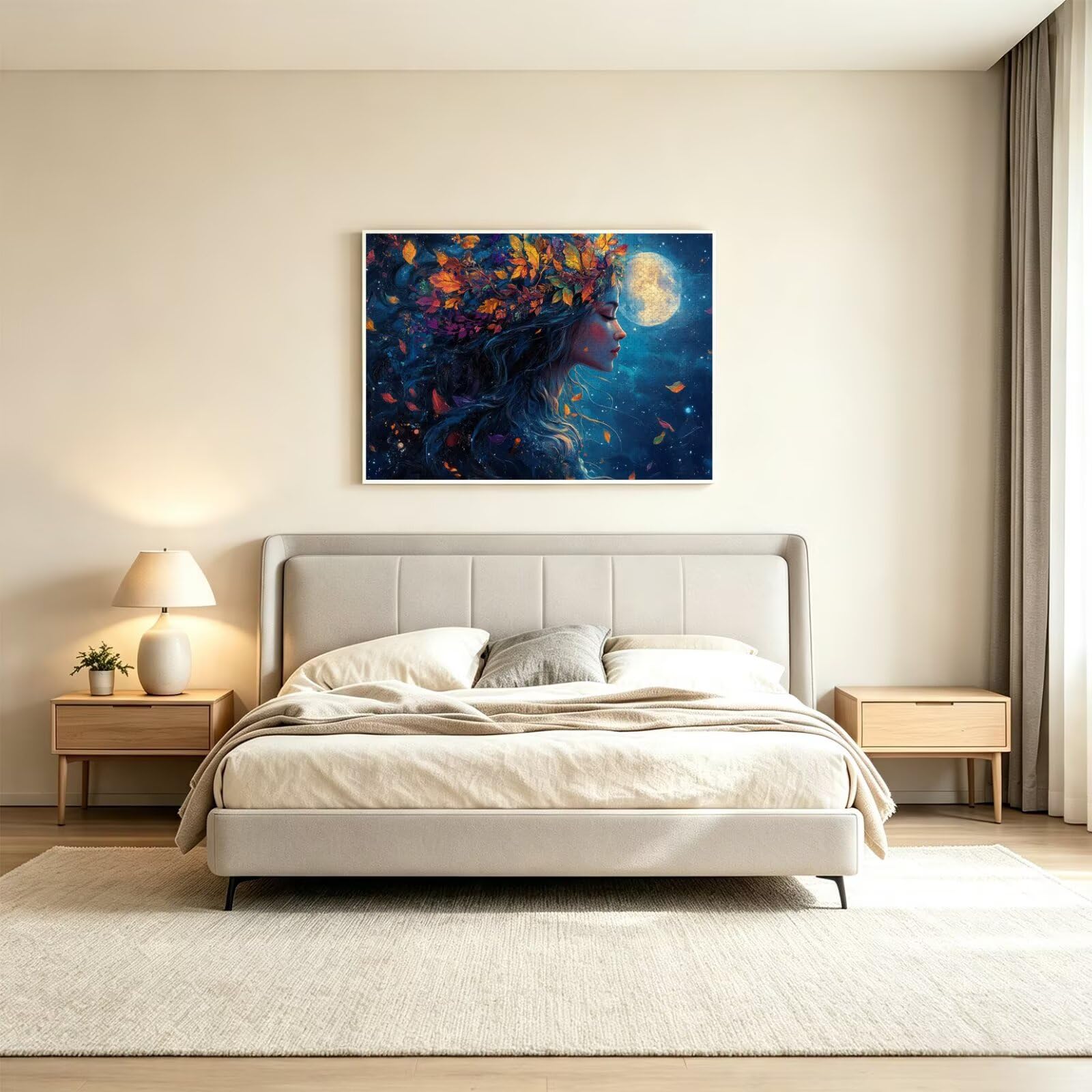 Puzzle 2000 Pezzi 99x70cm, Puzzle Adulti astratto Luna, n-44