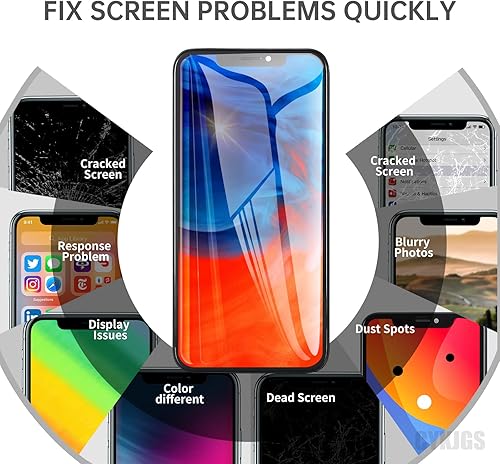 Miniatura 4 de Para iPhone 11 PRO Reemplazo de pantalla con altavoz de oído Sensor de proximidad 5.8 "11Pro Pantalla LCD Digitalizador 3D Touch Kit de reparación