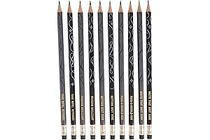 F*cking Brilliant: Wood Pencil Set of 10 with Inspirational Profanity