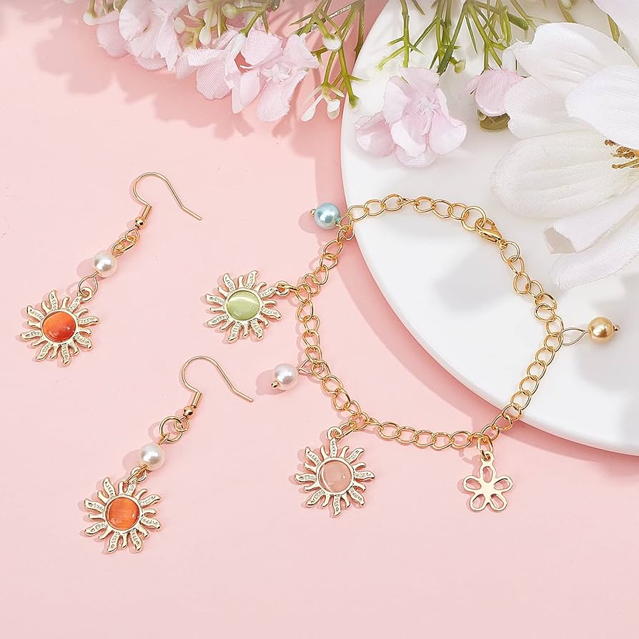 Amazon | SUNNYCLUE 20個4色 チャーム 太陽 ペンダント キャッツ