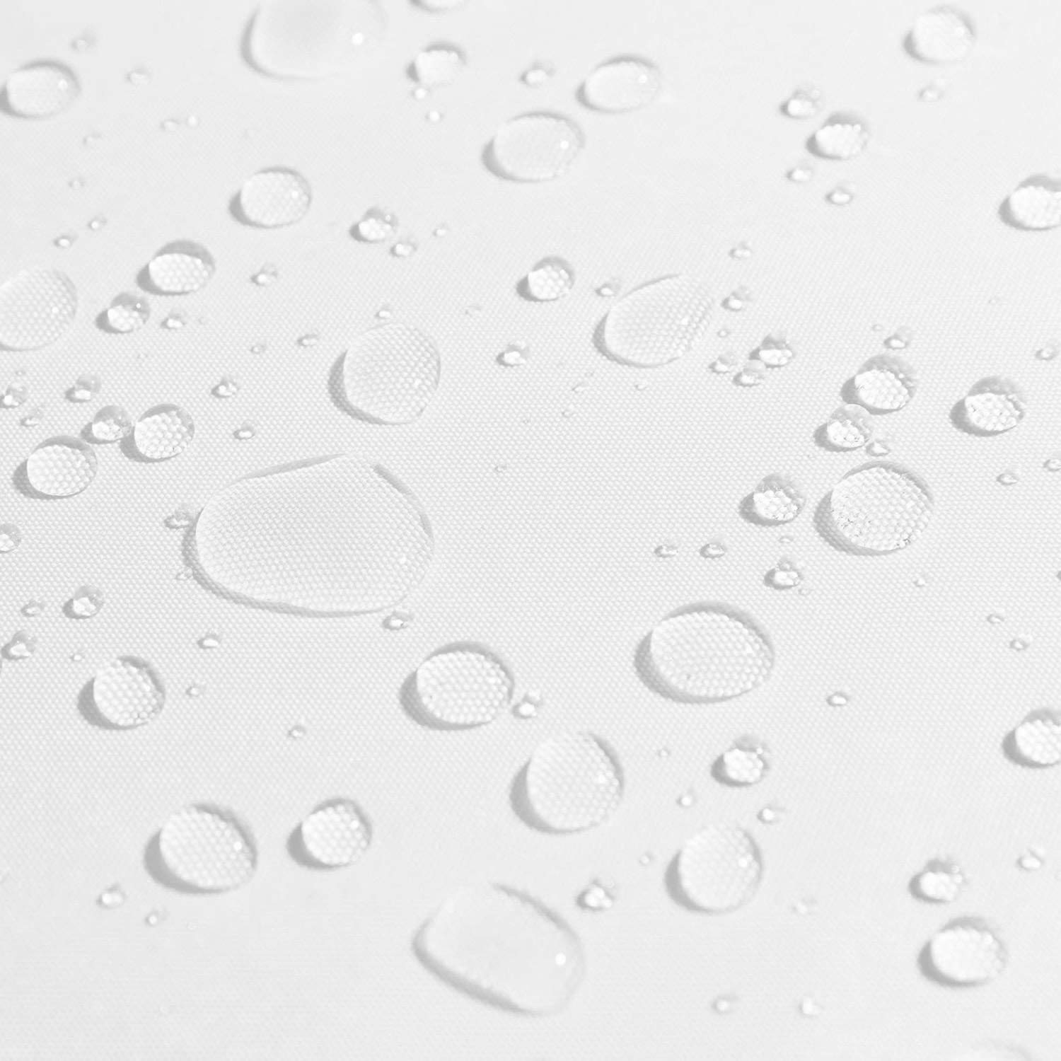 MENGH Frangivista per Balcone 125x600cm Bianco,160g/m² Protezione della Privacy Frangivento in Polyester,Impermeabile,Anti-UV con Fascette