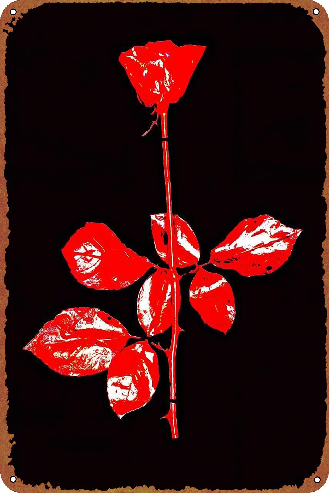 Band Depeche Mode Plaque Poster Metal Tin Sign 8" x 12" Vintage Retro Wall Decor