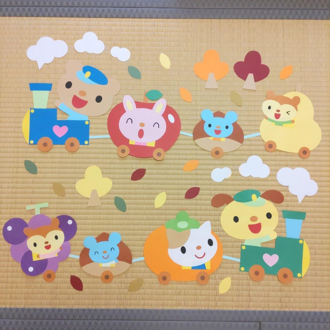 壁面飾り パレード 壁面飾り 3点 音楽会 パレード 飛行機｜Yahoo!フリマ（旧PayPay