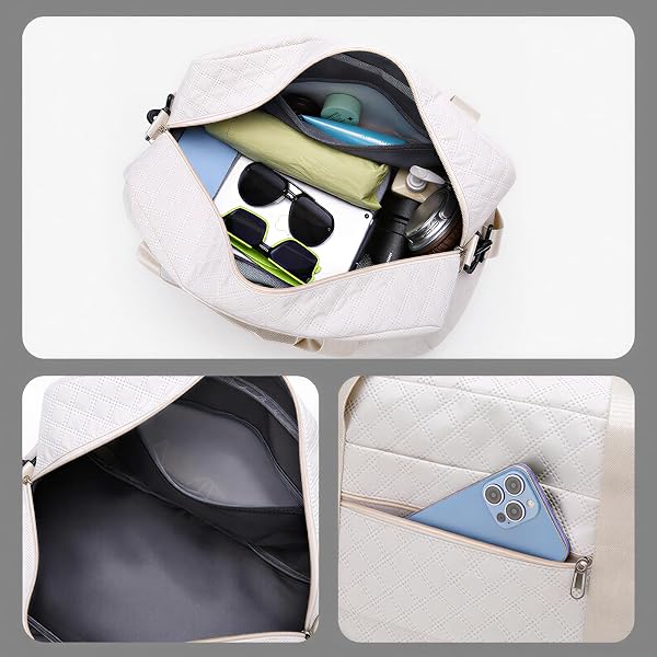 Sac de transport durable de grande capacité pour sport, gym, voyage, usage quotidien, bleu, Tendance - 2
