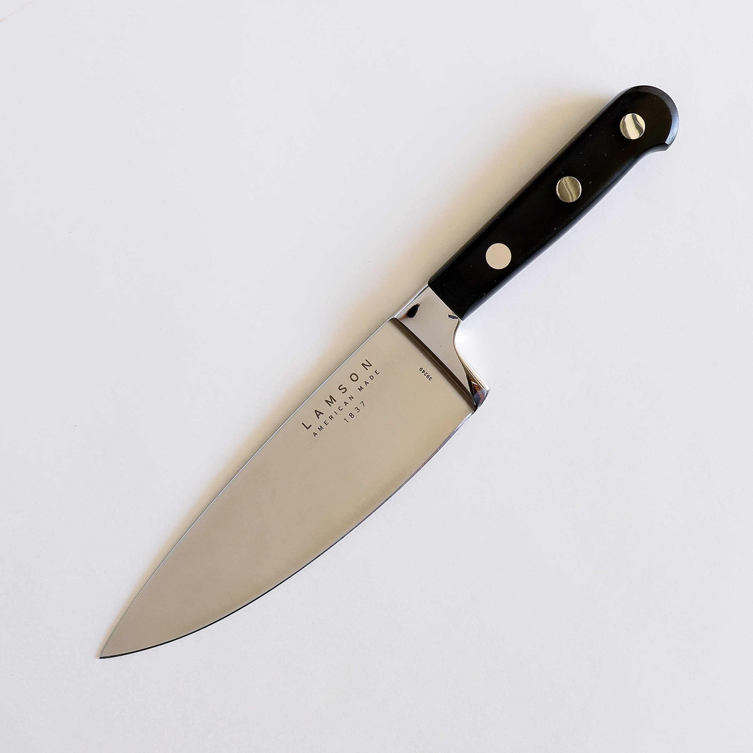 Lamson Vintage 8 In Chef's Knife, Walnut Handle, Double Riveted — Amazon image 13