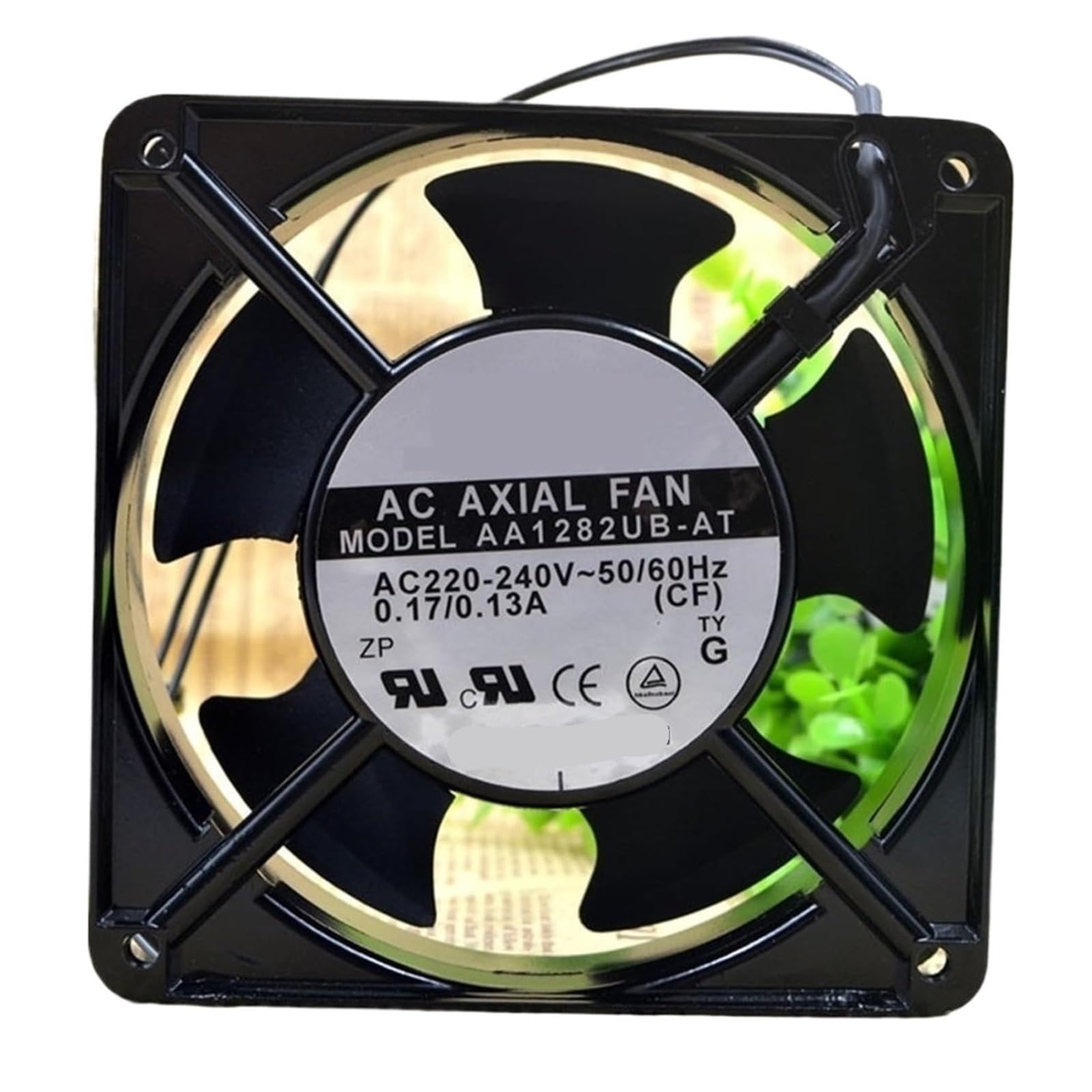 LZIKKGKI AA1282UB-AT cooling fan AC220-240V~50/60Hz 0.17/0.13A