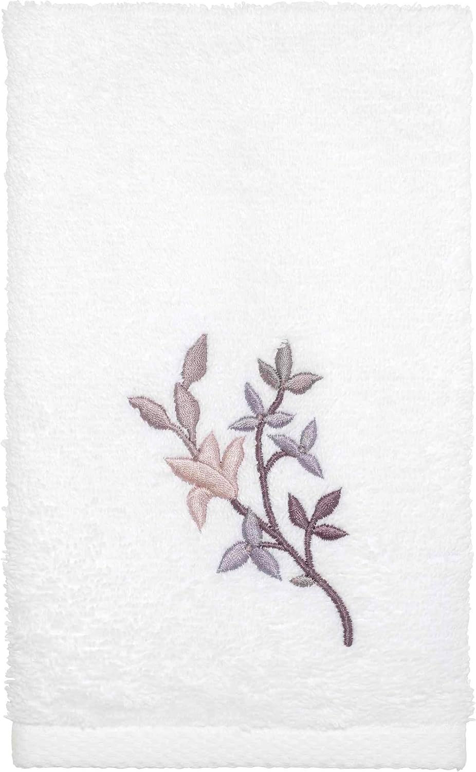 Avanti Linens - Bath Towel, Soft & Absorbent Cotton Towel, Floral Inspired Home Decor (Whisper Collection)