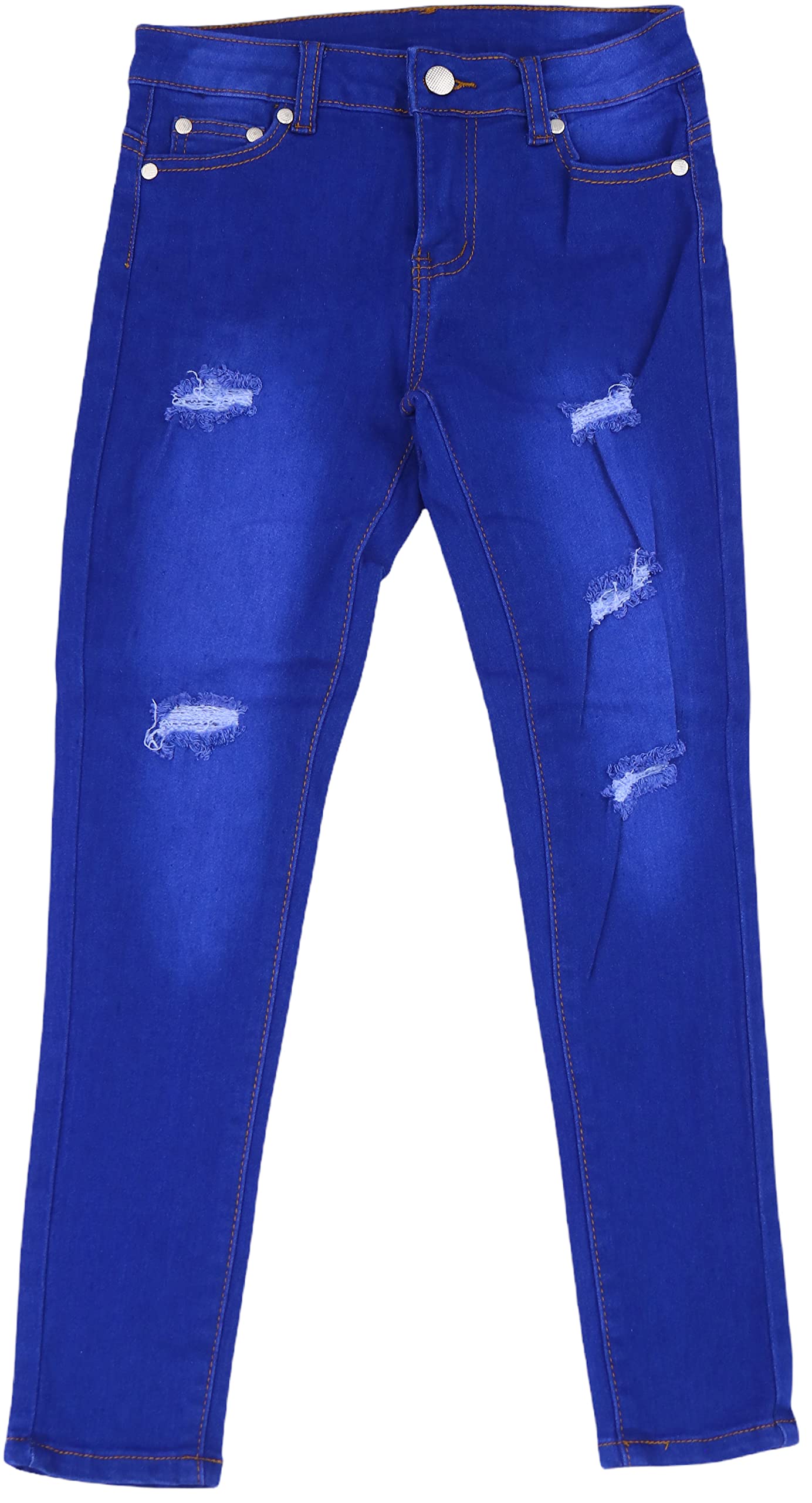 ToBeInStyle Girl’s Denim Easy Styling Classic Timeless Everyday Jeans Zip-Up Closure