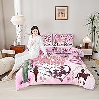 Vista 29 de Juego de Edredón de Axolotls Tamaño Individual, Juego de Ropa de Cama Azul Rosa para Niños de 2 Piezas con 1 Funda de Almohada, Edredón de Plumón