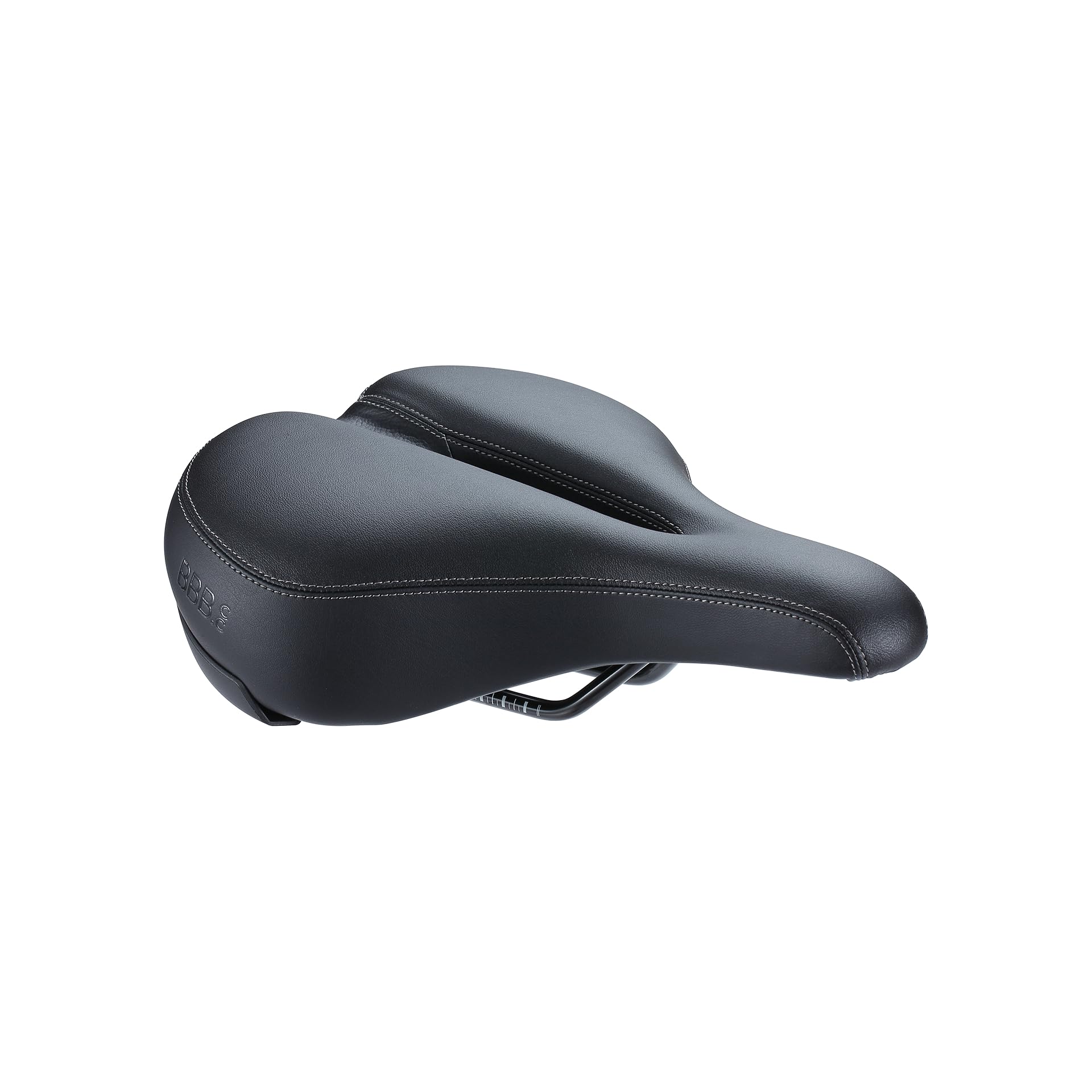 BBB Jazda na rowerze SoftShape Relaxed Anatomiczne siodełko rowerowe I Wygodne siodełko rowerowe Unisex I BSD-125