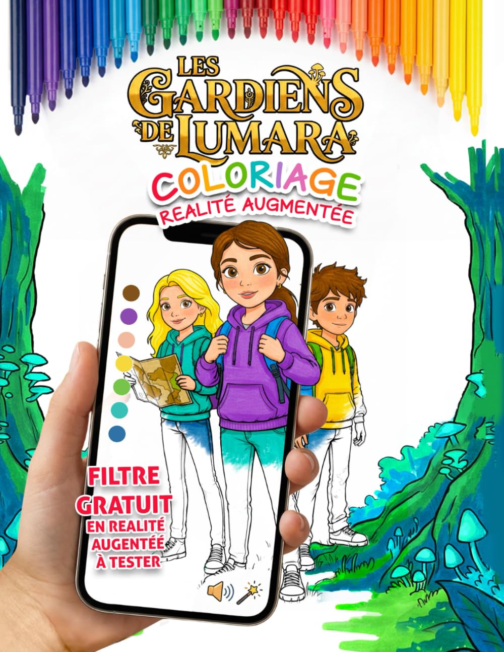 Les Gardiens de Lumara - Coloriage Magique: Coloriages Immersifs avec Réalité Augmentée