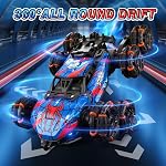 8WD Gesture Sensing RC Stunt Car with Spray & Light & Music for Kids Age 6-8-13, Spider Hand Remote Control Car 2.4Ghz Double-Sided Climbing Drift RC Car Toys Birthday Gift for Boys