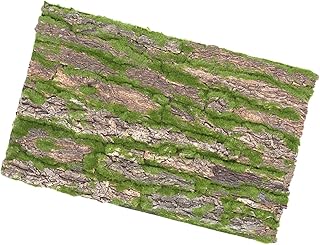 NUSITOU Decoração De Tanque De Casca De Cortiça Decoração De Vidro Réptil Casca De Cortiça Réptil Casca De Escalada Decoração De Parede De Terrário Plataforma Plataforma De Aquecimento De