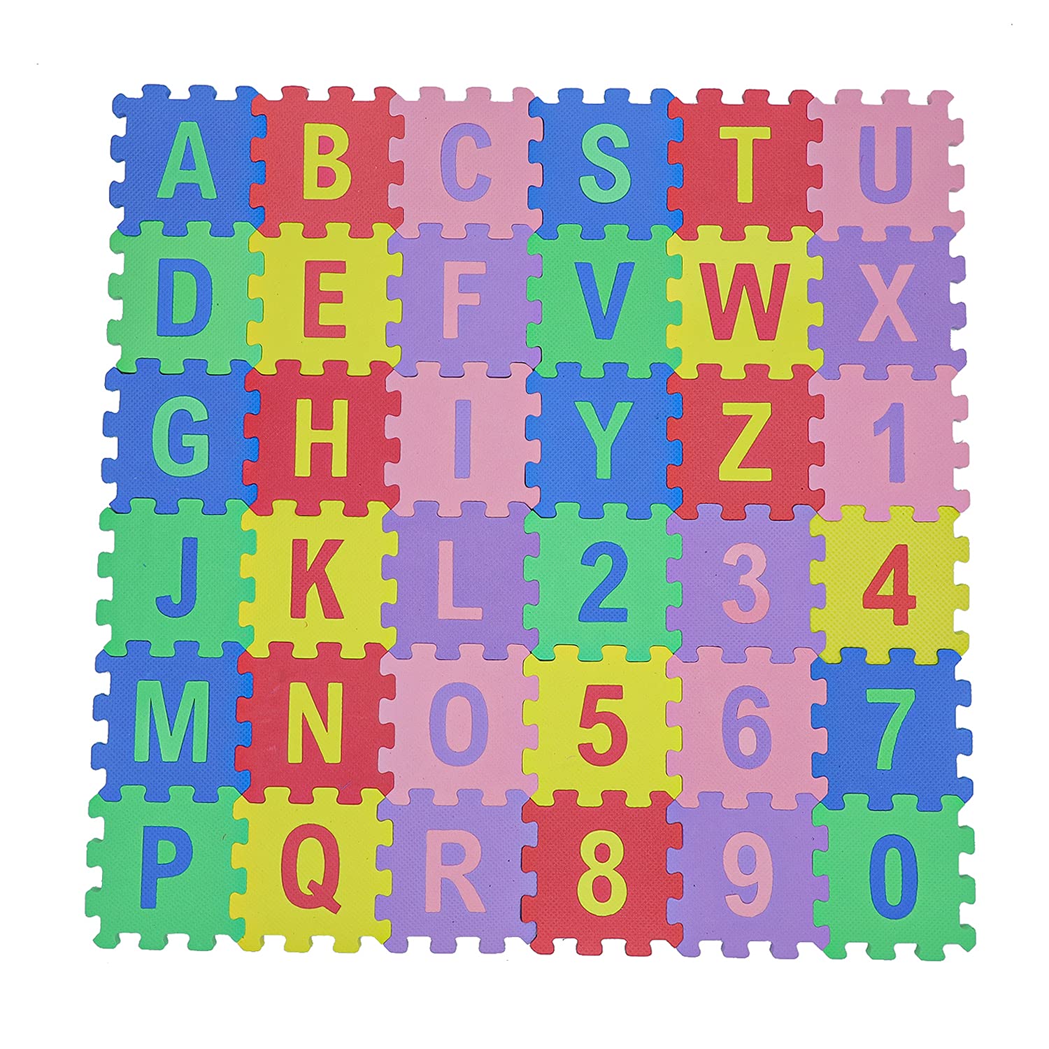 cktech Big Size 36 pcs Learning Board Alphabet & Number Floor Mats for Kids, Puzzle EVA Foam Mat for Children Above 2 Years | Best in Quality (B09DPBT46K) Amazon Price History, Amazon Price Tracker