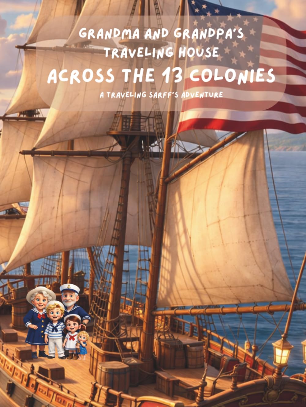 Grandma and Grandpa’s Traveling House Across the 13 Colonies: A Traveling Sarff's Adventure