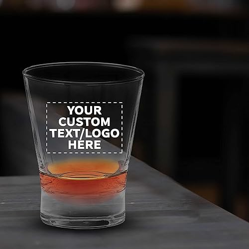 Miniatura 7 de Vasos de whisky con logotipo personalizado, 12 onzas, juego de 96, paquete personalizado a granel, perfecto para whisky, bourbon, cóctel,