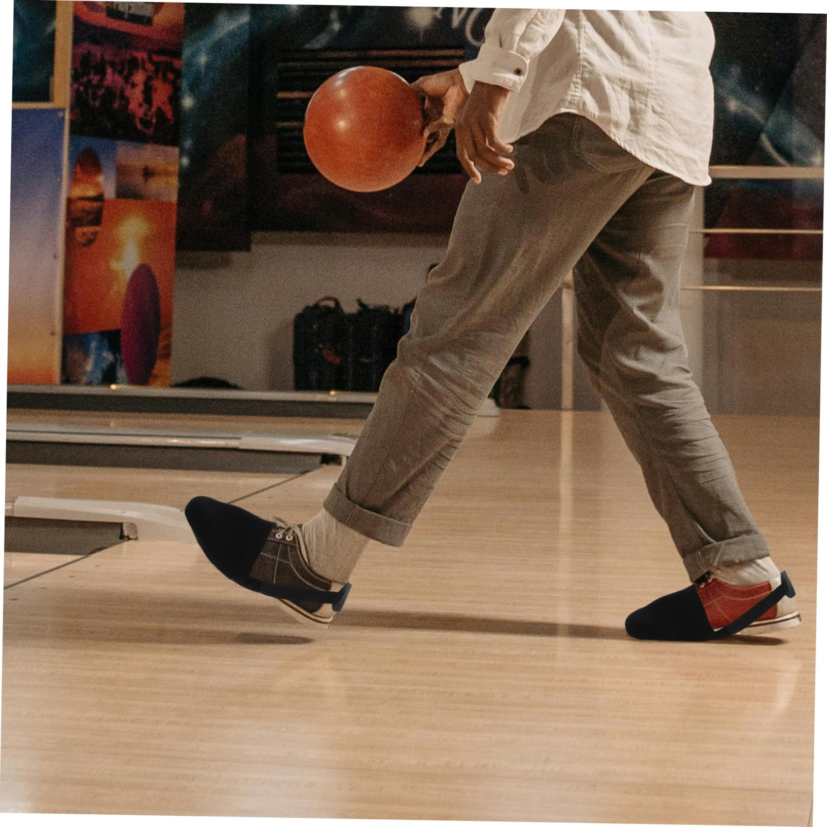 SUPVOX Couvre-Chaussures De Bowling Chaussures De Bowling Enfants Accessoires De Bowling Enfants Chaussures De Bowling Couvre Bol Couvre-Chaussures Chaussures De Bowling Curseur