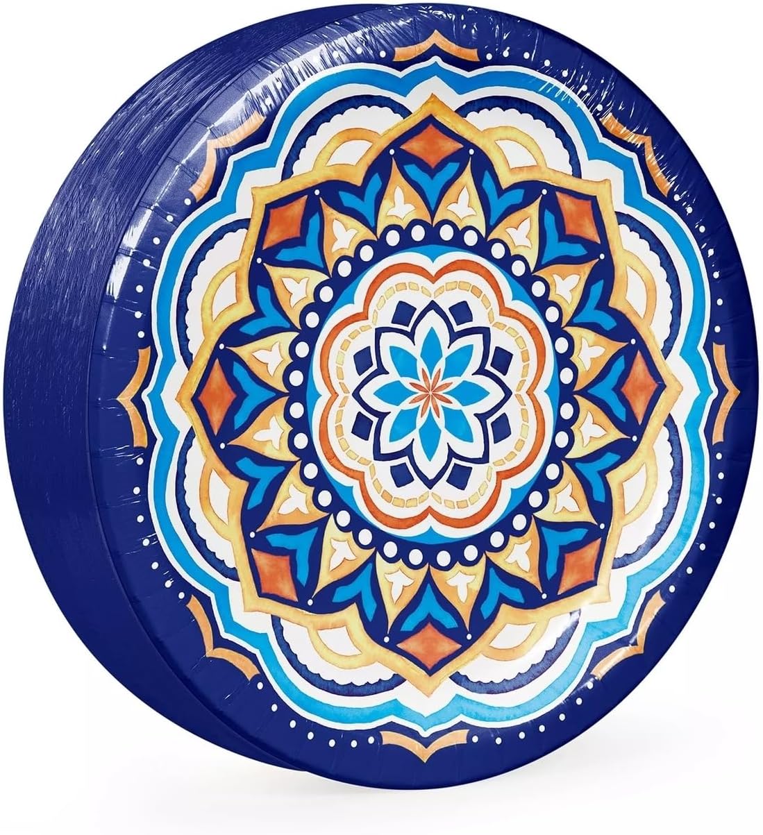 Member's Mark Mosaic Medallions Paper Plates, 10" (85 Count)