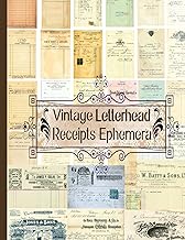 Vintage Letterhead Receipts Ephemera (Ephemera Series 2)