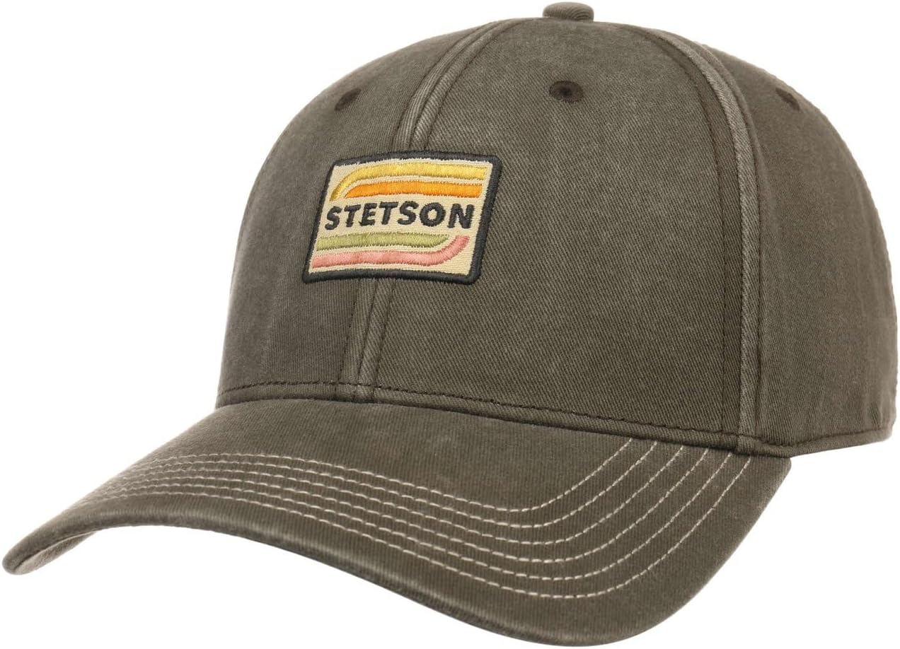 Lenloy Cotton Baseball Cap Strapback 100% Cotton UV Protection 40+ Curved Brim Adjustable Men Summer Winter