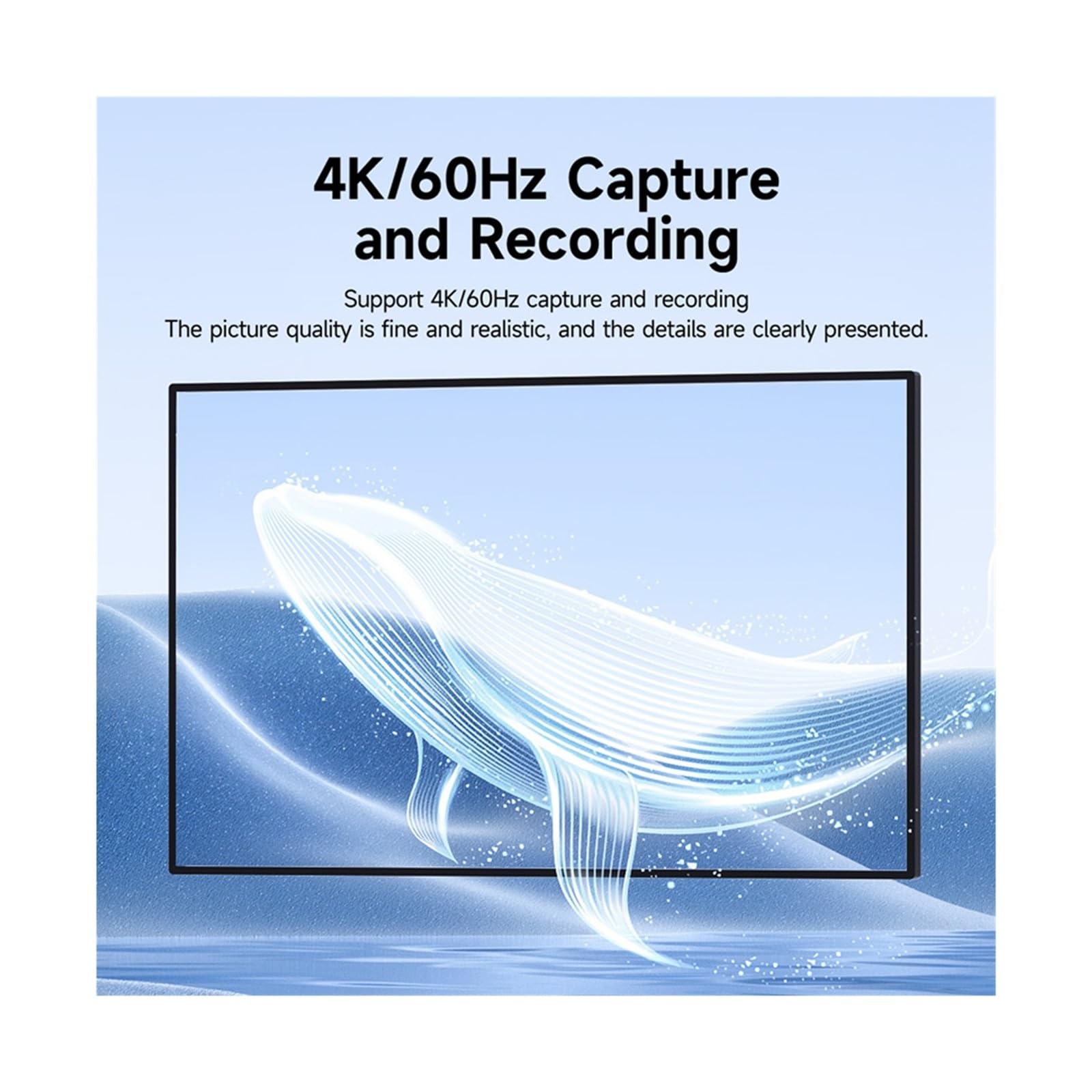 Scheda di acquisizione Video 4K a 60 Hz for Streaming e Giochi 4K 60FPS HDR VRR RGB Passthrough PD 100 W per Lo Streaming di Giochi e la Registrazione Multi-Sorgente(THB04-1080P60)