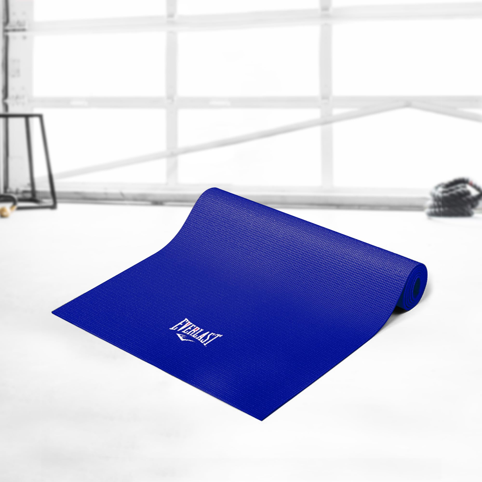 Everlast 3MM Yoga Mat - Blue : Amazon.co.za: Sports & Outdoors