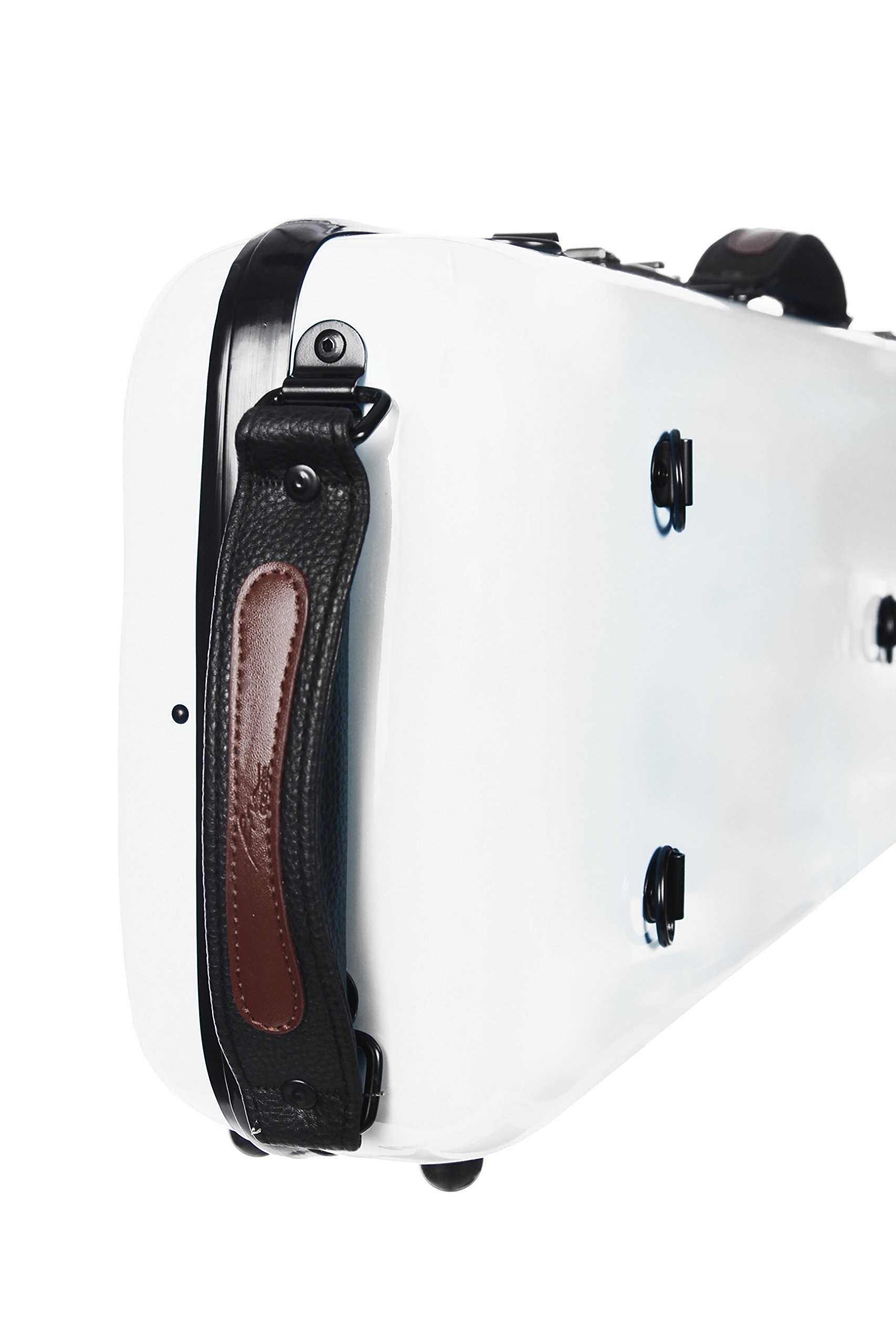 Custodia per Violino Fiberglass Safe Oblong 4/4 bianco M-case + borsa musicale