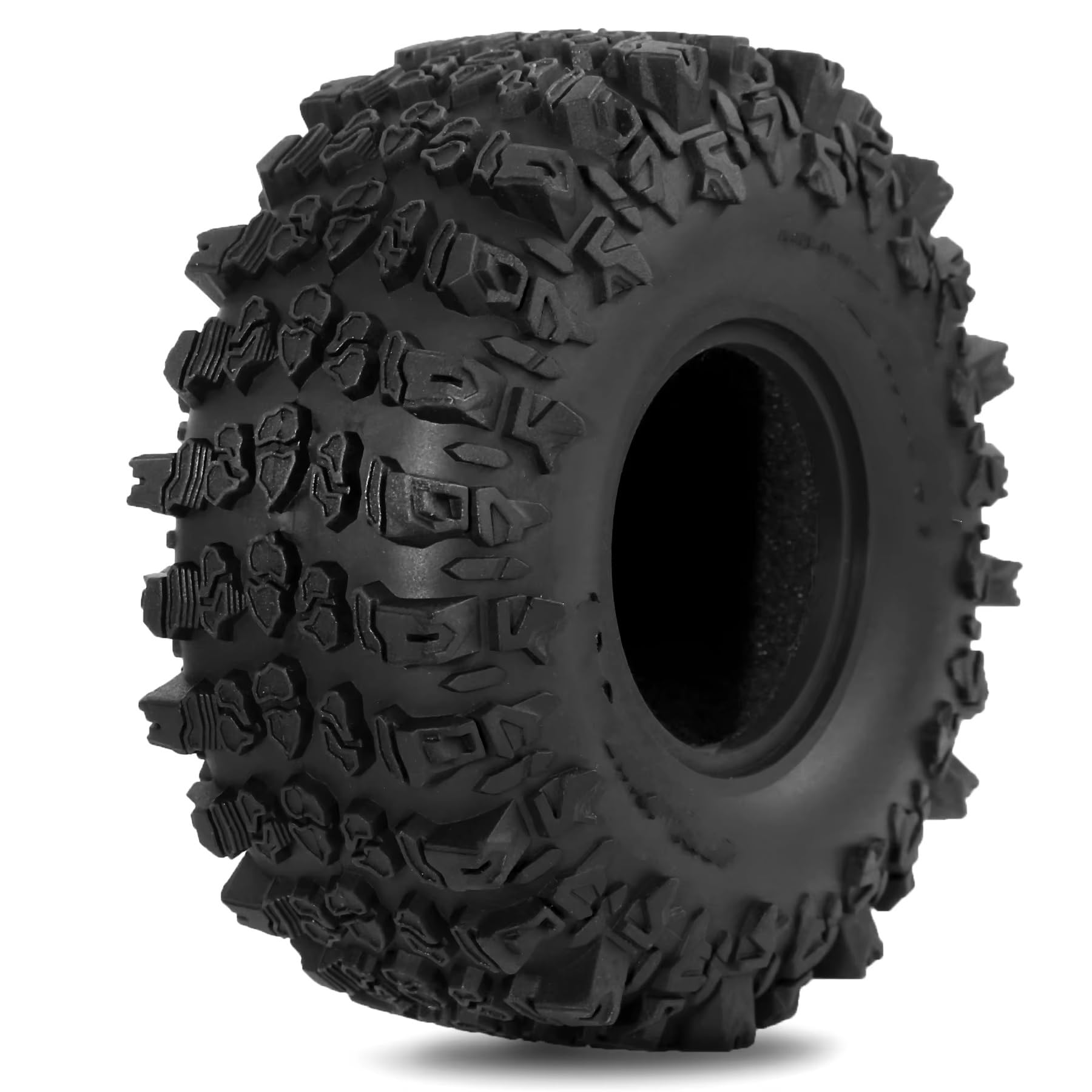 Compatibile Con Traxxas Per TRX4 Per Axial Per SCX10 90046 Per Tamiya CC01 D90 Pneumatici RC Mud Slingers Da 1,9" Diametro Esterno Di 118 Mm Per Cingoli RC Ruote Gomma