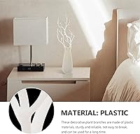 Vista 3 de BESPORTBLE 4 ramas de árbol secas de astas artificiales de 13.65 pulgadas, rama de asta de bruja artística, ramas falsas decorativas, ramas