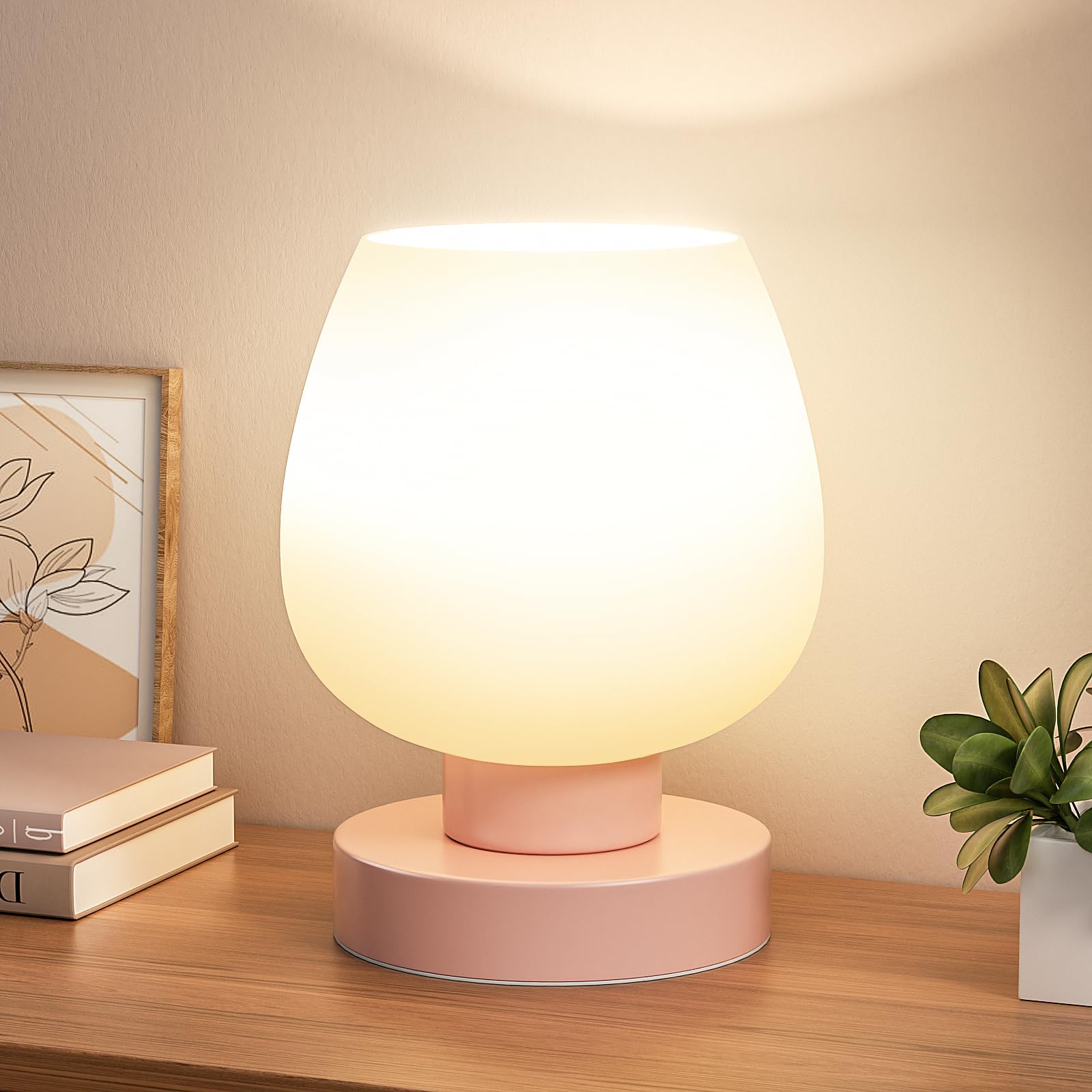 Seealle Pink Touch Table Lamp