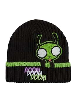 Invader Zim GIR Doom Beanie MULTI NONE at Amazon Men's