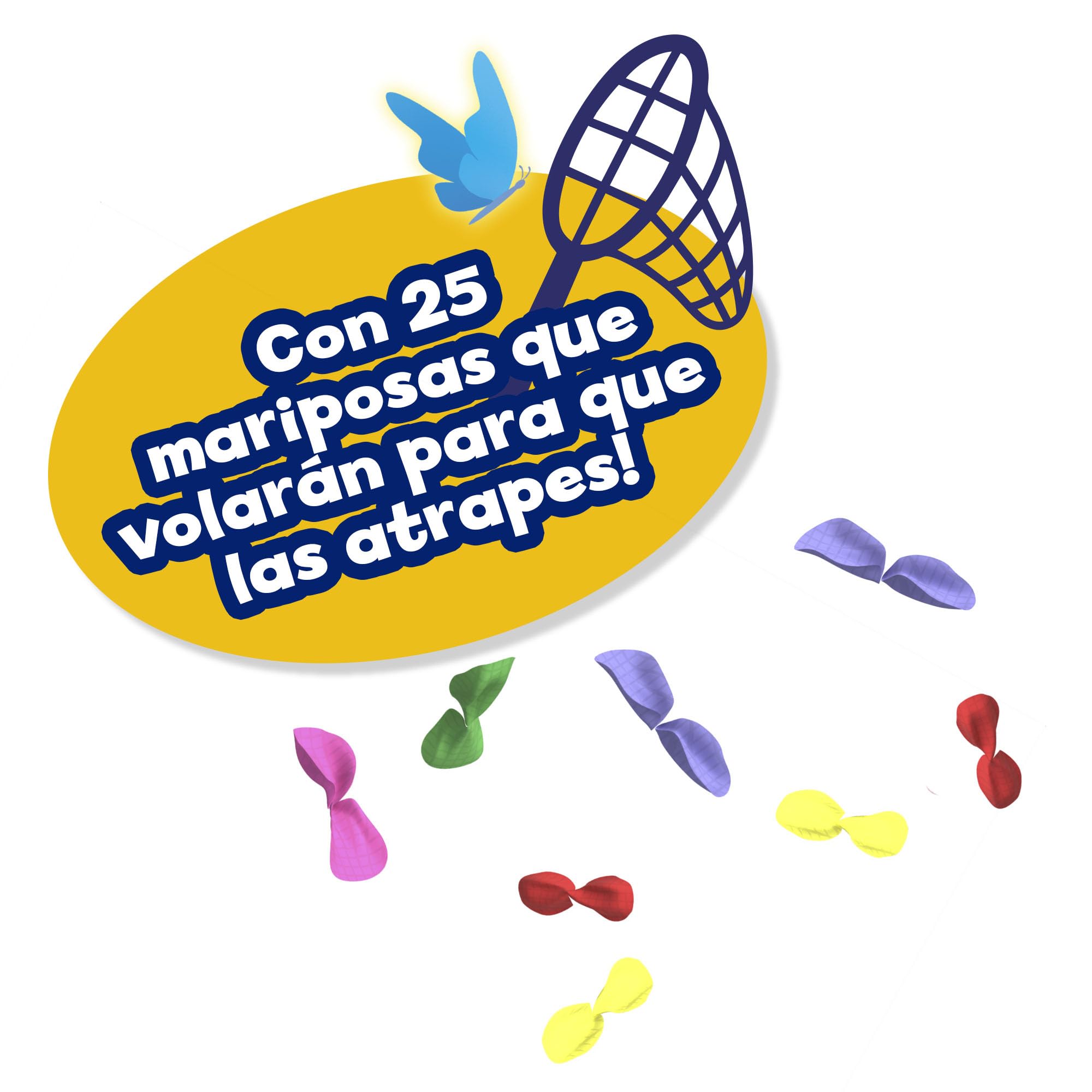 Bizak Elefun Juego Atrapa Mariposas Voladoras +4 Años (64557446)