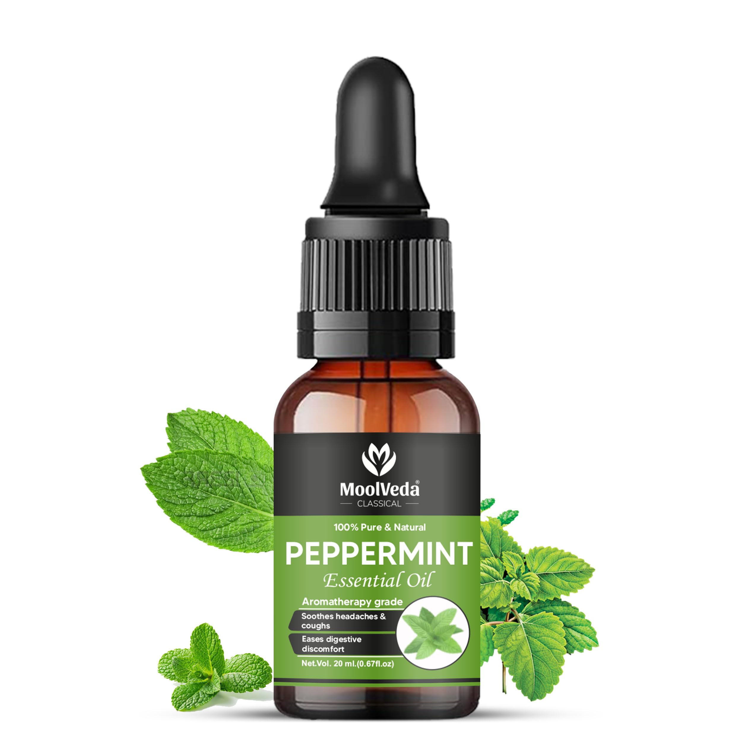 Moolveda Pure & Natural Therapeutic Grade Peppermint Essential Oil for Skin & Hair Care, Scalp, Aromatherapy & Aroma Diffusers, 20ml (B0CZ3WRLXP) Amazon Price History, Amazon Price Tracker