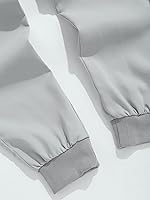 Vista 6 de ZAFUL Pantalones cargo Techwear con cordón para hombre con bolsillos con solapa, atléticos y elásticos, pantalones casuales y pantalones deportivos