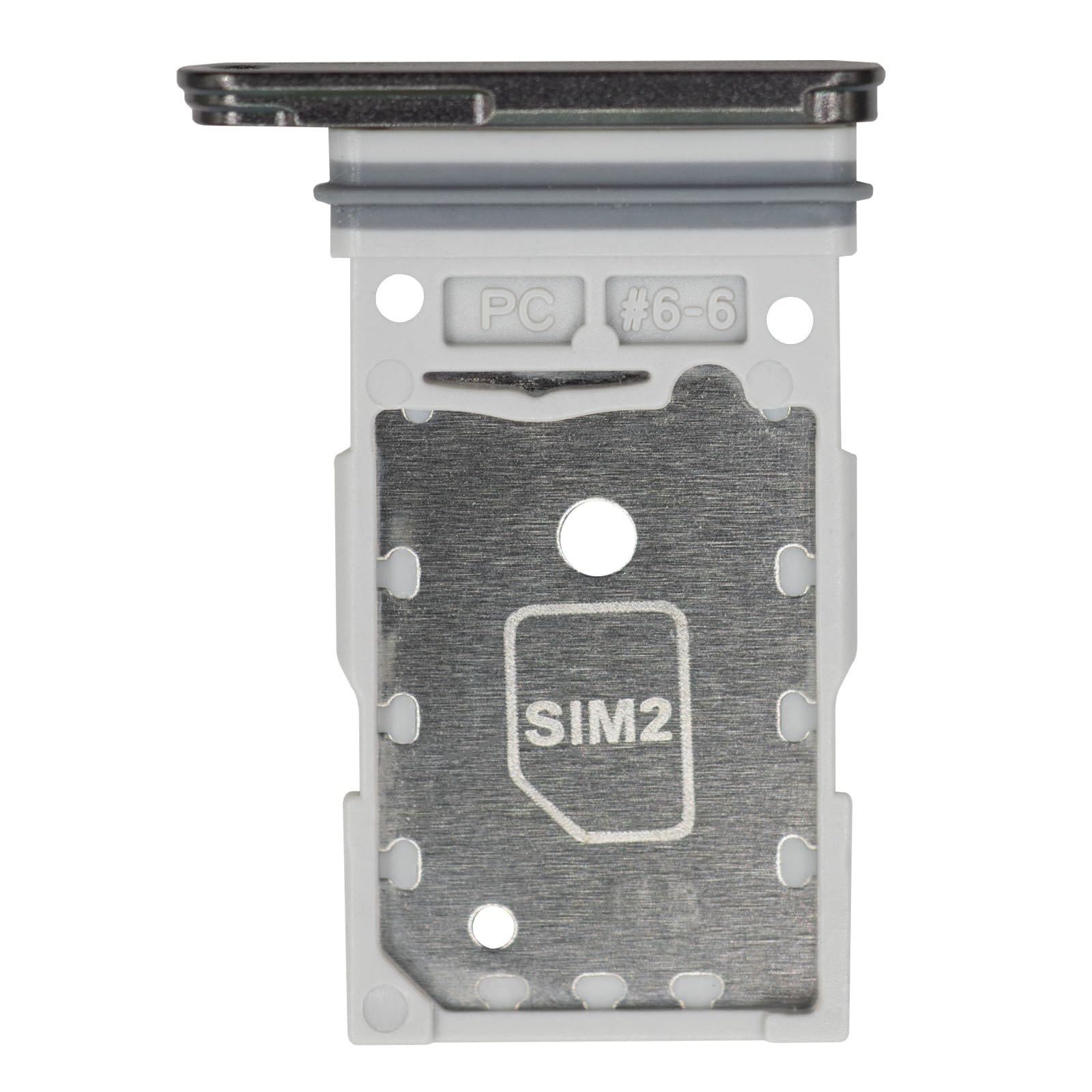 MMOBIEL Vassoio Porta Scheda Dual SIM Compatibile con Samsung Galaxy S24 Ultra - Sostituzione Supporto Scheda Doppia SIM - Porta SIM – incl. Estrattore SIM e Anello di Gomma Impermeabile - Nero