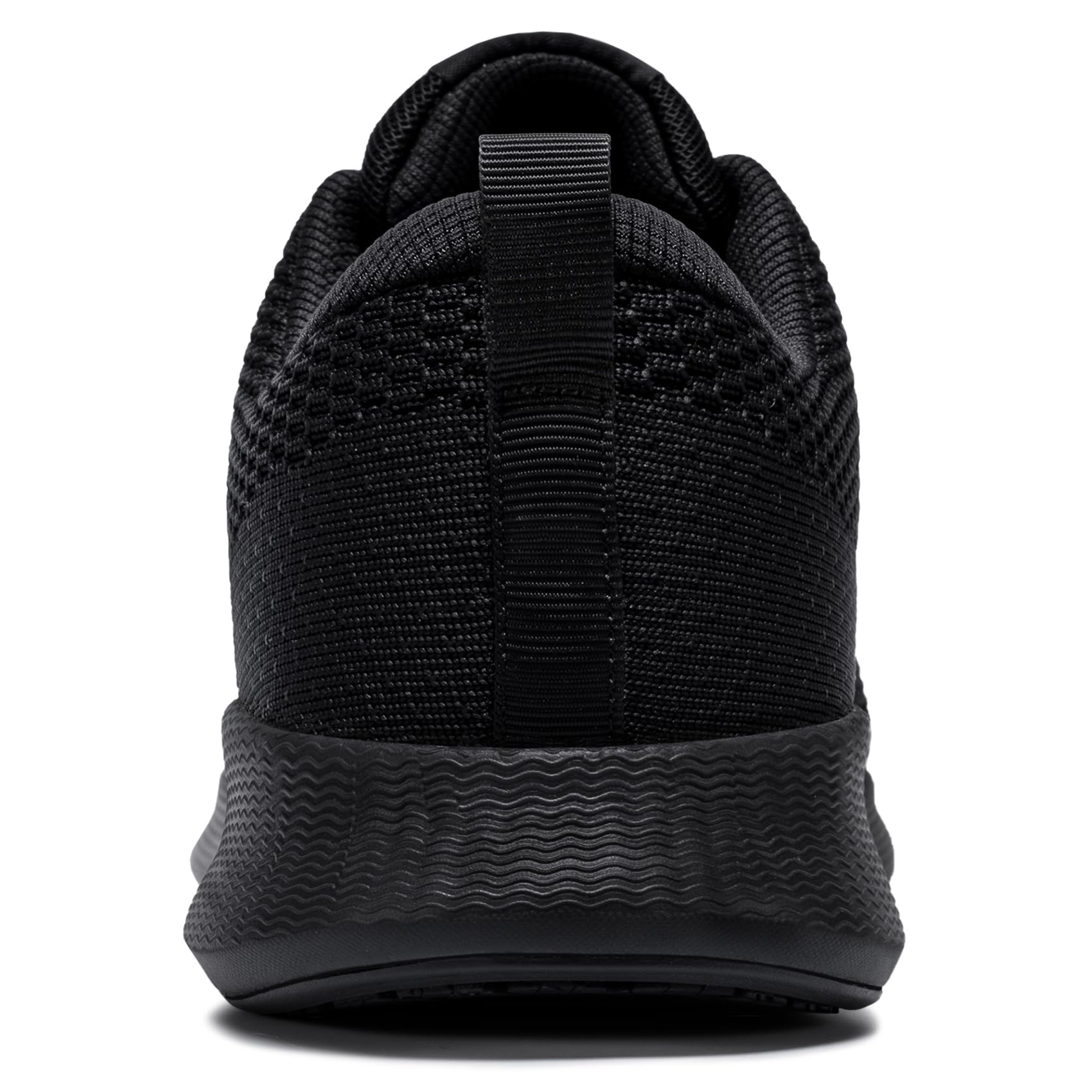 LARNMERN Zapatos de Cocina Impermeables Zapatillas Running Hombre Zapatillas de Cocina Antideslizante Hombre Hosteleria Casual Sneakers Sin Puntera,Negro 41 EU