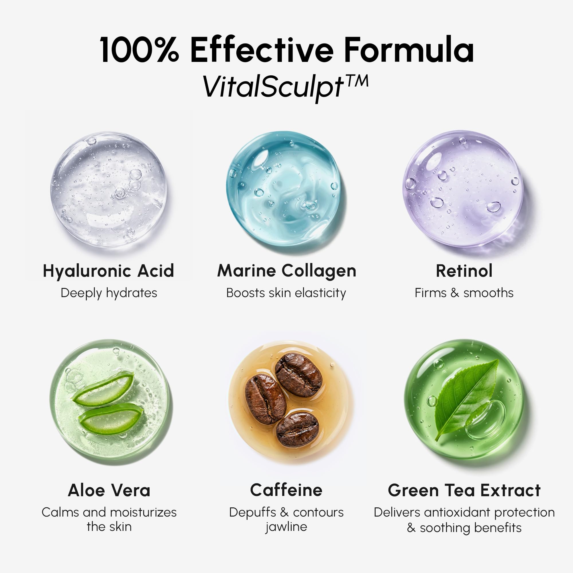 MAREE V Line - Maschera per lifting facciale al retinolo e nastro per sollevamento del collo, riduttore del doppio mento e modellatore della mascella, maschera facciale al collagene al retinolo per