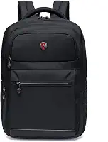 Mochila Executiva Notebook Antifurto E Saída Usb Reforçada Cor Preto Desenho do tecido Liso