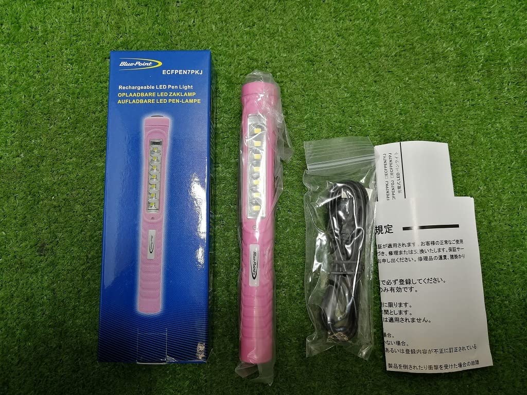 BluePoint ECFPN7PKJ 充電式LEDペンライト Amazon.co.jp: Blue-Point ブルーポイント 充電式LEDペンライト