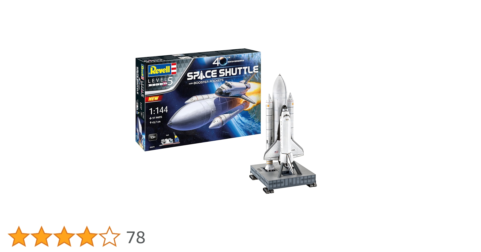 Amazon | Revell 05674 スペースシャトル & ブースターズ 40th セット