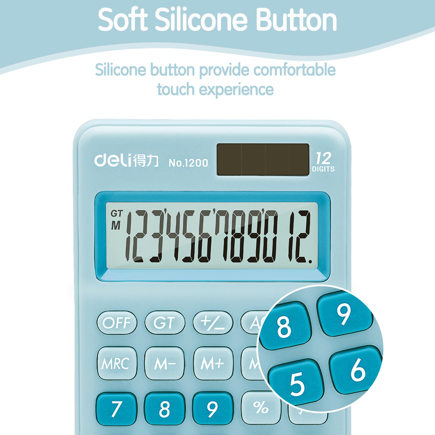 Snapklik.com : Deli Standard Function Basic Calculator, 12 Digit ...