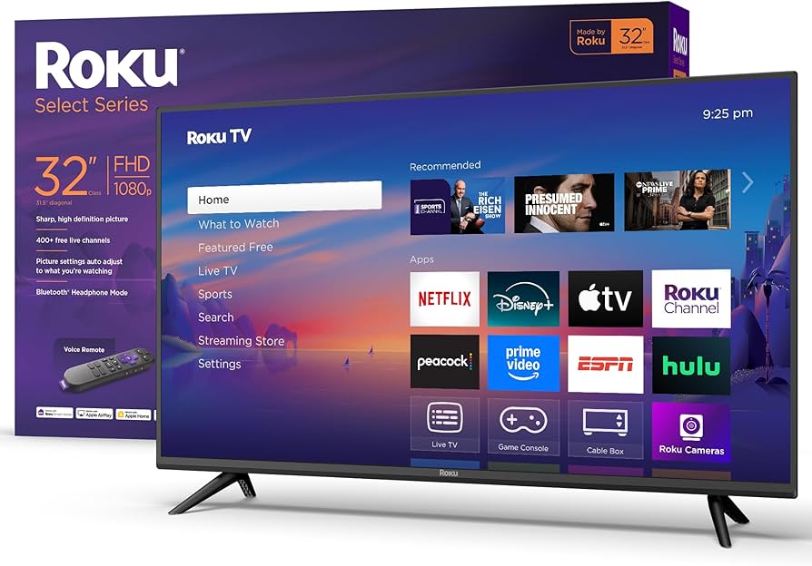 PHILIPS Roku TV 32インチ 4646シリーズ 6000 Series Borderless TV 32PFL6472/F7 | Roku