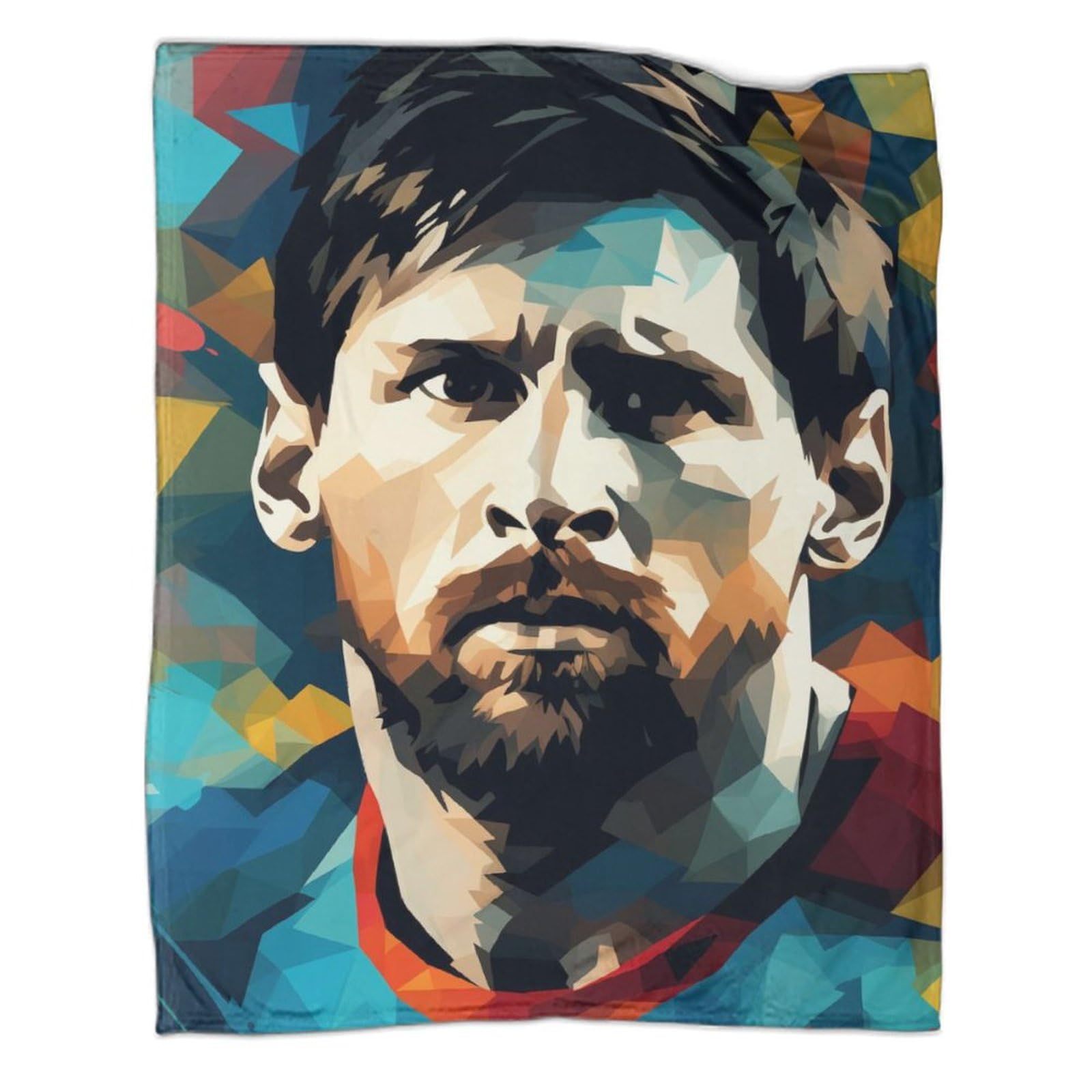 Couverture en Messi chaude et douce grand format pour lit adulte