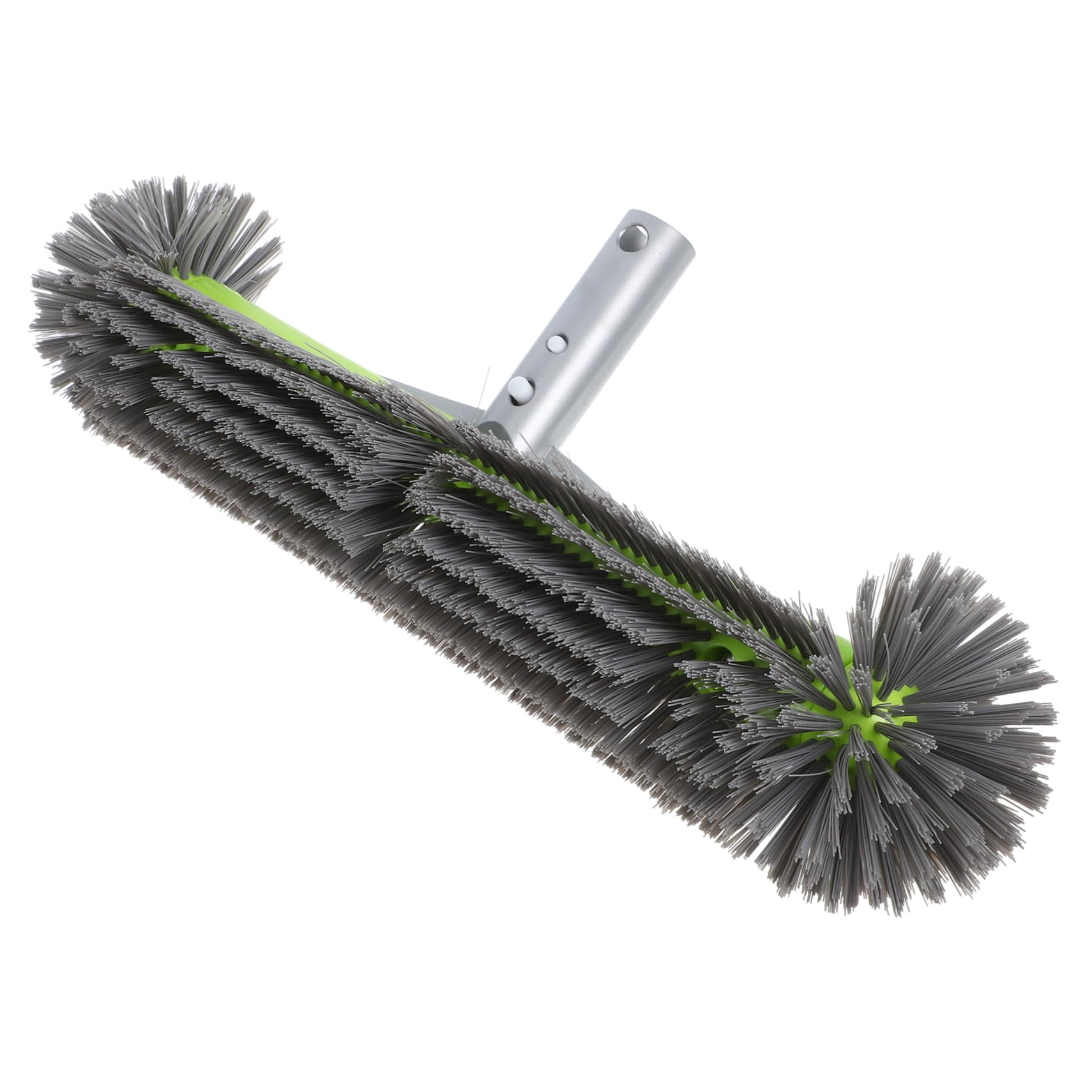 Parliky Pool Cleaning Brush 16 Wall Tile Brush Aluminum Back Durable for Concrete Tile Fiberglass