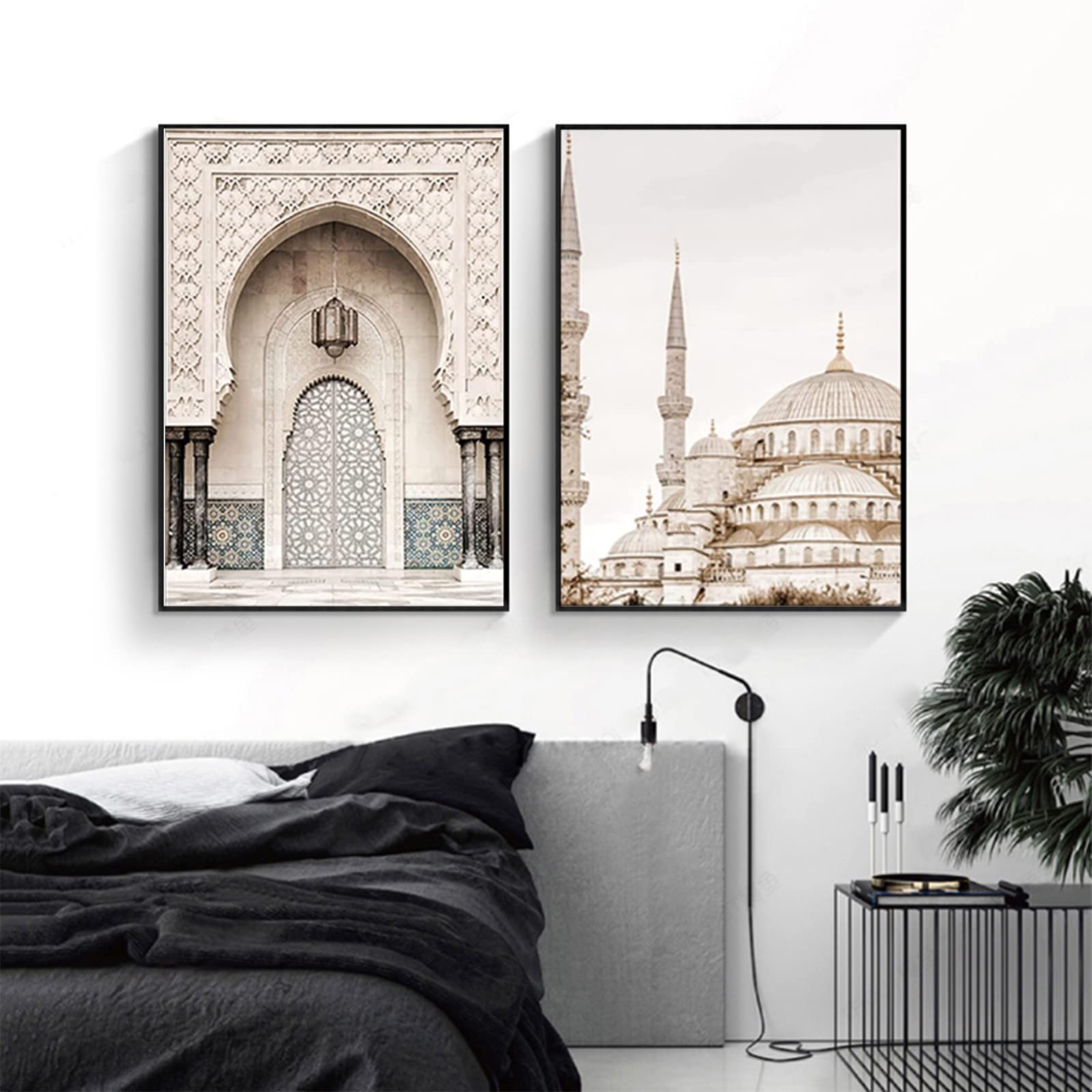Peinture Sur Toile Motif Calligraphie Arabe Islamique, Images D