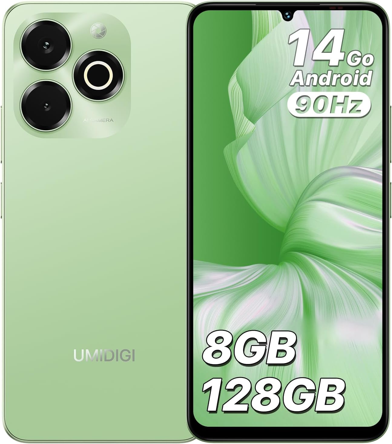 UMIDIGI G9T 128GB 8GB RAM グリーン 本体 UMIDIGI G9T 128GB 8GB RAM