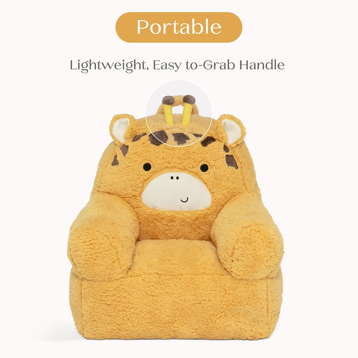 Delta Children Cozee Buddy Chair, Giraffe - Image 7