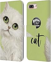 Vista 285 de Head Case Designs Funda de piel con licencia oficial de Animal Club International Bat Faces compatible con Apple iPhone 7 Plus/iPhone 8 Plus